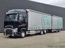 Renault T480 6x2 / COMBI / HEFDAK / SCHUIFDAK