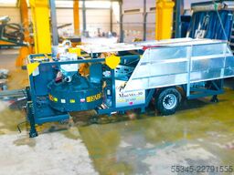 FABO Mobile Concrete Batching Plant 30 m3/h Mobile Concrete Batching Plant