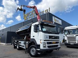 Volvo FM 330 EEV + 6x4 front traction + HMF 1244 + EU...