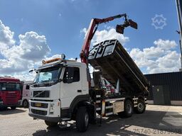Volvo FM 330 EEV + 6x4 front traction + HMF 1244 + EU...