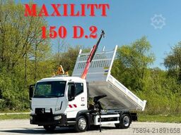 RENAULT D 7.5 *TIPPER 3,25m *MAXILIFT 150 D.2 * TOP!