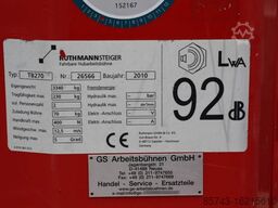 Ruthmann TB270 As-Is, Driving Licence B/3 Driving Licence B