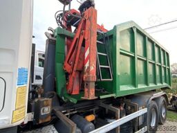  CONTAINER SCARRABILE USATO A CIELO APERTO CON GRU