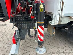 DAF XF 480 Baustoffpritsche mit Fassi Ladekran F235