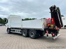 DAF XF 480 Baustoffpritsche mit Fassi Ladekran F235