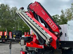 DAF XF 480 Baustoffpritsche mit Fassi Ladekran F235
