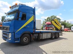 VOLVO FH 500, Kran Fassi F360XP, Containerpritsche