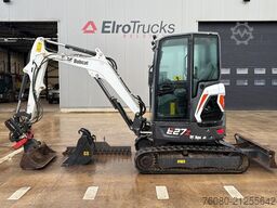 Bobcat E 27z (BE MACHINE / 1197H / INCL KANTELBAK + RI...