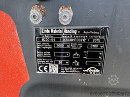 LINDE H20D-01 Duplo 315 Sideshift  6105UUR VW Diesel 2015  Keuring 7-2027