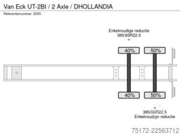 Van Eck UT-2BI / 2 Axle / DHOLLANDIA