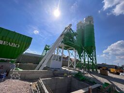 FABO Concrete Batching Plant 110 m3 Compact Concrete Batching Plant