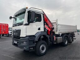 MAN TGS 28.480 6x4-4/3S-KIPPER/KRAN FASSI F195A.2.24