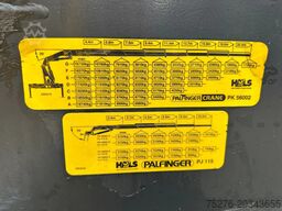 Scania R164-580 V8 6x4 Tractor unit Palfinger PK 56002...