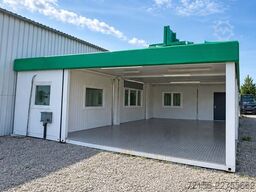 Container Bürocontainer Lagercontainer 134m²