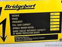 Bridgeport VMX 1000-30