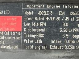 Komatsu WA 80-5/4.1 Schaufel/Paletten Gabel/4397