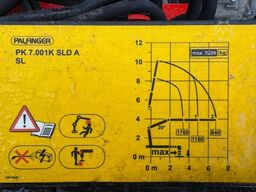 FUSO 7 C 18 Kipper Kran Palfinger PK 7000 Greifer