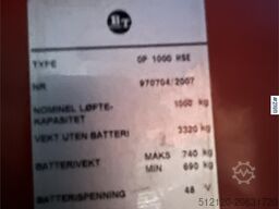 BT OP 1000 HSE Electric truck