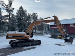 CASE CX210 Tracked Excavator w/ Tilt and Grading Bucket