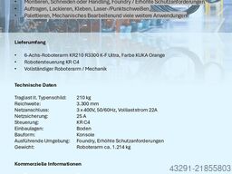 KUKA KR210 R3300 K-Foundry ultra