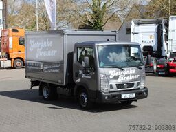 Nissan Cabstar Getränkekoffer Schwenkwände AHK Klima