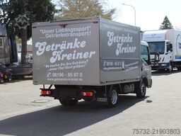 Nissan Cabstar Getränkekoffer Schwenkwände AHK Klima