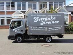 Nissan Cabstar Getränkekoffer Schwenkwände AHK Klima