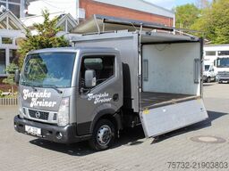 Nissan Cabstar Getränkekoffer Schwenkwände AHK Klima
