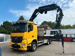 MERCEDES-BENZ 2640 Arocs Pritsche + HIAB 477-E7 Kran 6x2