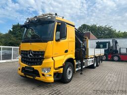 MERCEDES-BENZ 2640 Arocs Pritsche + HIAB 477-E7 Kran 6x2