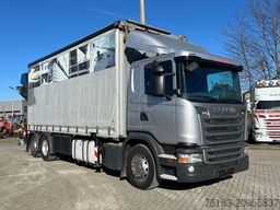 SCANIA G 410 6x2 Pritsche Heckkran Palfinger PK 27002