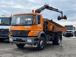 MERCEDES-BENZ Axor 1828 K  2-Achs Kipper Kran Greifer
