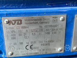 Silnik Przeciwwybuchowy ATB 11 kW 1460 obr/min Ex ATEX II 2G falownik Silnik Przeciwwybuchowy ATB 11 kW 1460 obr/min Ex ATEX II 2G falownik