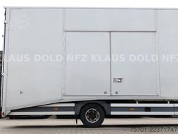 MERCEDES-BENZ Atego 1224 geschloss. Autotransp. Scheckheft !