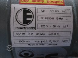 Elektra-Beckum Doppelschleifbock Doppelschleifbock mit Untergestell