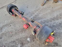 ROR TRAILER AXLE SINGLE TIRE DRUM