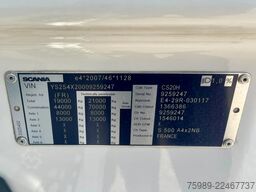 Scania S500 2 tanks, Full air, Real leather, RETARDER,...