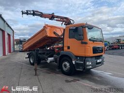 MAN TGM 18.330 4x2BB*Atlas Terex 120*Meiller Kipper*