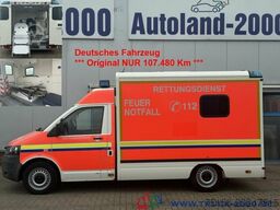 Volkswagen T5 2.0 TDI Autom KTW Krankentransport inkl Liege