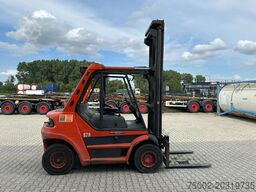 Linde H80D-03 FORKLIFT, 8000KG, duplex, 6 cil. Deutz ...