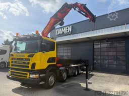 Scania R 420 LB 8x4 Palfinger PK 85002 F + JIB PJ 170 E