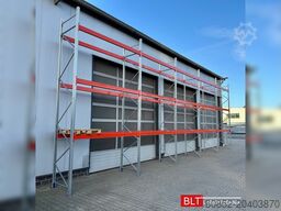 ca. 100,16 lfm. Palettenregale H: 550cm Fachlast : 3000 kg , 432 Palettenplätze