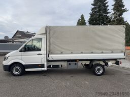 VW Crafter 3,5to. Pritsche/Plane Automatik