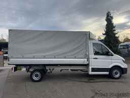 VW Crafter 3,5to. Pritsche/Plane Automatik