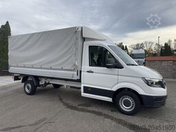 VW Crafter 3,5to. Pritsche/Plane Automatik