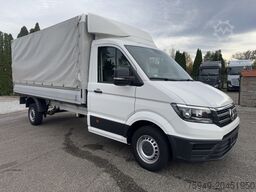 VW Crafter 3,5to. Pritsche/Plane Automatik