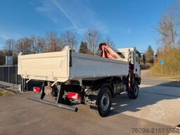 MAN TGM 13.250 4x4 KRAN FUNK AHK single bereift