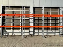 ca. 14 lfm Palettenregale H: 450cm Fachlast: 3000 kg , 45 Palettenplätze