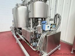  3C France – Skid Cuve 1000 L + Fondoir 150 L