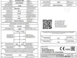 Kühlanlagen, MTA S.p.A. OCEAN Tech OCTME 230 – 66 kW